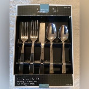 Home 20 piece Flatware Set - Optima